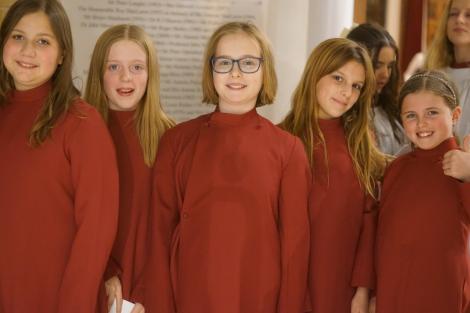 St Catharine's Girls' Choir probationers 