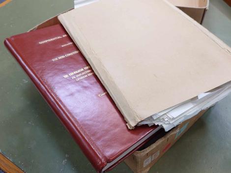 1956 memorandum amidst other material at the UK's National Archives
