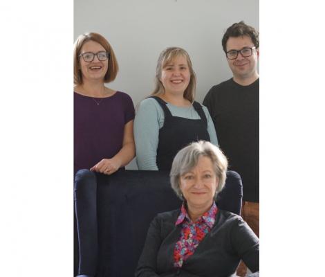The team who work in the St Catharine's Alumni and Development Office