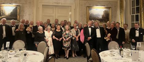 St Catharine's alumni and partners at a St Catharine's Day dinner in Epsom