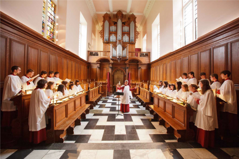 The St Catharine's College Chapel and choir
