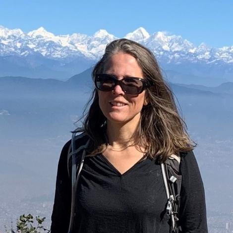 Harriet Torlesse in Nepal