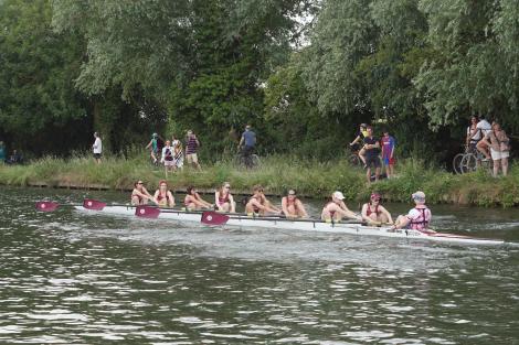 St Catharine's W2 row in the May Bumps 2023