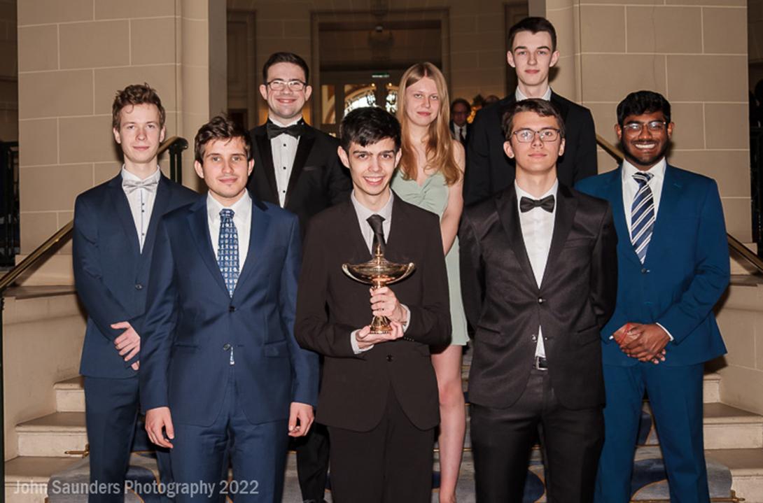 University of Cambridge chess team before the 140th Varsity match
