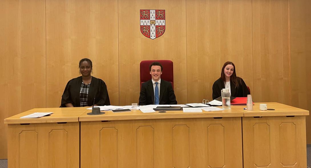 2023 Cuppers Moot with Vanessa Iheama, Caspar Ramsay of Atkin Chambers and Lily Greenhough